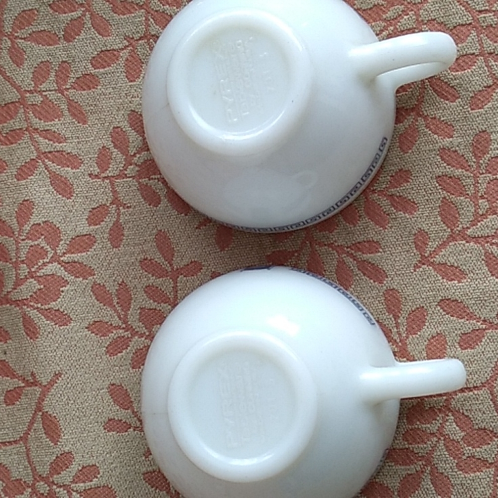 Vintage WT Grants Bradford House Coffee Tea Mugs 6oz Set of 4 - Picture 5 of 7